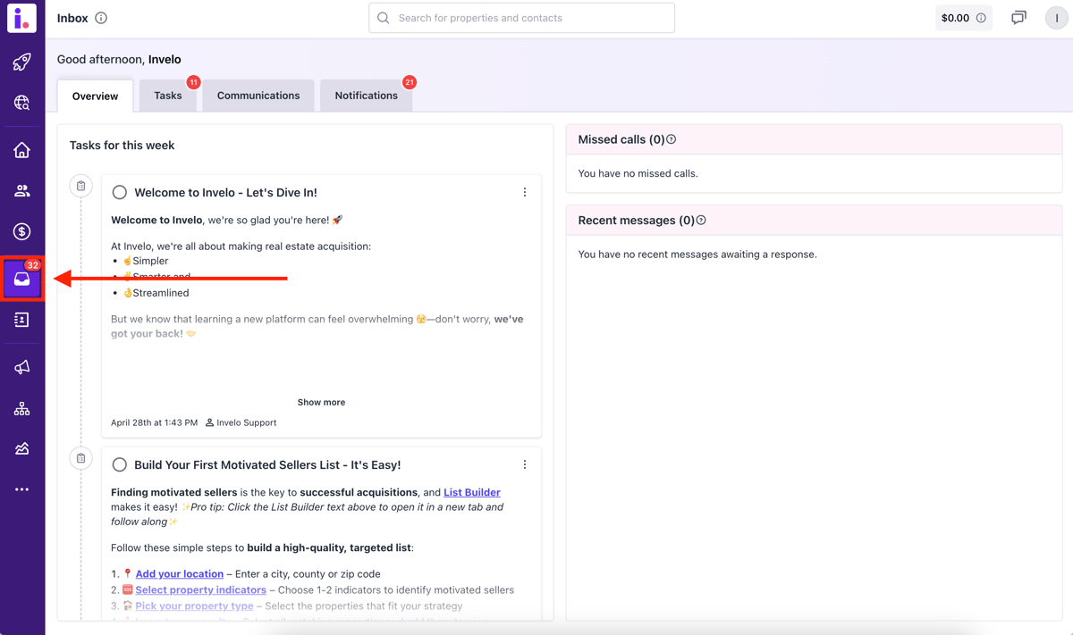 Understanding notifications in your inbox